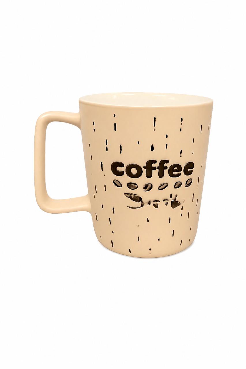 ☕ مج قهوة سيراميك بتصميم Coffee أنيق